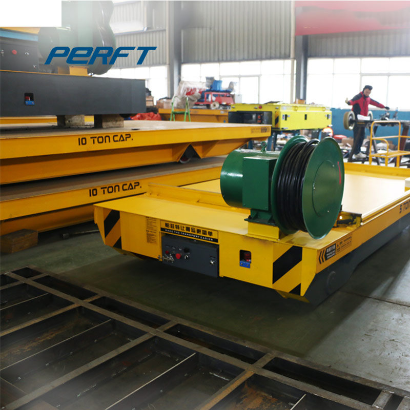 high speed cable reel operated hot metal ladle car export