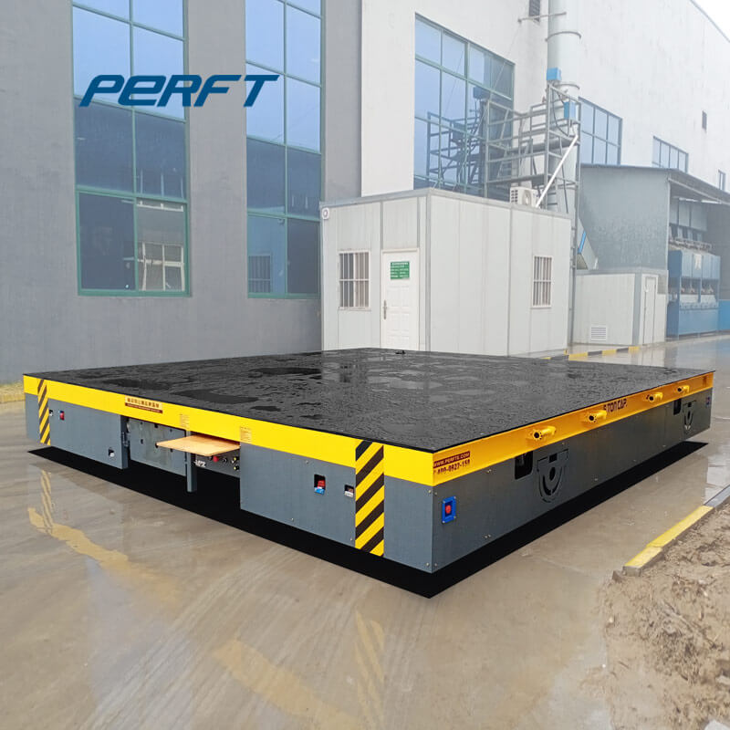 Heavy Duty Trackless Carriage Motorized Transfer Handling Vehicle